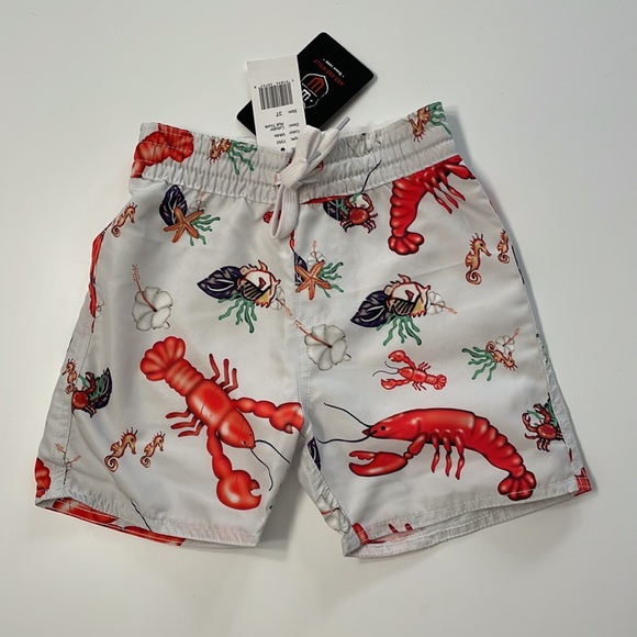 wes and willy Other - Wes and willy white lobster roll trunk swim shorts boy toddler 3T brand new